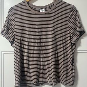 Striped Short Sleeve T-Shirt buttery soft